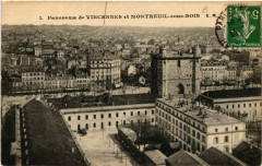 Panorama de Vincennes et Montreuil-sous-Bois -
																					95450 Us
																			
