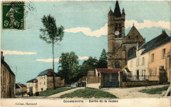 Goussainville - Sortie de la messe à Goussainville