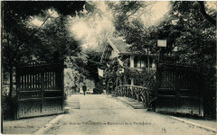 Carte postale ancienne Bois de Vincennes - Restaurant de la Porte Jaune
                                                                     à Paris
                                