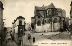 Pontoise - Abside de l'Eglise St-Maclou -
																					95000 Pontoise
																			