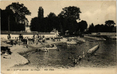 L'Isle-Adam - La Plage à L'Isle-Adam
