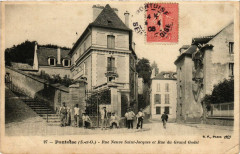 Pontoise - Rue Neuve Saint-Jacques et Rue du Grand Godet à Pontoise