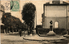 Enghien-les-Bains - Le Statue de Cotte à Enghien-les-Bains
