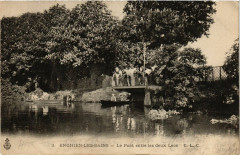 Enghien-les-Bains - Le Pont enrte les deux Lacs -
																					95880 Enghien-les-Bains
																			