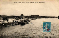 Argenteuil (S.-et-O.) - La Seine, Vue prise du Pont Neuf en amont -
																					95100 Argenteuil
																			