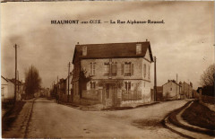 Beaumont-sur-Oise - La Rue Alphonse-Roussel à Beaumont-sur-Oise