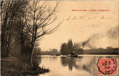 Auvers-sur-Oise - L'Oise á Chaponval à Auvers-sur-Oise