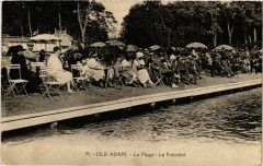 Isle-Adam - La Plage - La Potiniére