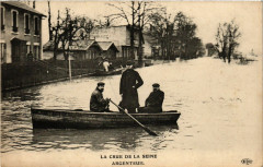 La Crue de la Seine -Argentuil