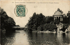 Saint-Mande-Charenton Lac Daumesnil et Temple Romain