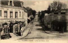 Villiers-sur-Marne La rue de la Station à Villiers-sur-Marne