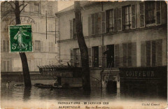 Alfortville Rue du Pont d'Ivry Inondation 1910 à Alfortville
