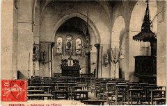 Fresnes Intérieur de Eglise à Fresnes