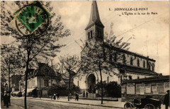 Joinville-le-Pont Eglise et la rue de Paris -
																					94340 Joinville-le-Pont
																			