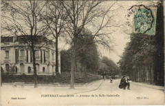 Fontenay-sous-Bois-avenue de la belle gabriella à Fontenay-sous-Bois