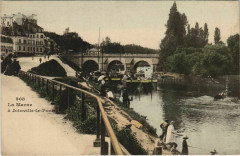 La Marne a Joinville-le-Pont à Joinville-le-Pont