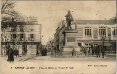 Choisy-le-Roi - Place et statue de rouget de l'isle -
																					94600 Choisy-le-Roi
																			