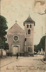 Mandres - l'eglise