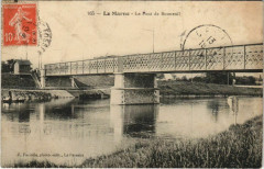La Marne - le pont de Bonneuil