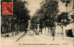 Villeneuve-Saint-Georges Avenue Carnot à Villeneuve-Saint-Georges