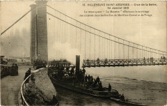 Inondations 1910 Villeneuve-Saint-Georges Remorqueur le Muette -
																					94190 Villeneuve-Saint-Georges
																			
