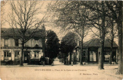 Sucy-en-Brie Place de la Gare et Rue Frédéric à Sucy-en-Brie