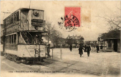 Nogent-sur-Marne La Station des Tramways à Nogent-sur-Marne