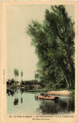 Le Tour de Marne de Champigny a La Varenne Etudes d'arbres