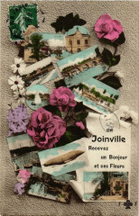 De Joinville Recevez un Bonjour et ces Fleurs