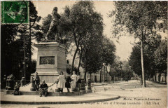 Choisy-le-Roi Statue de Rouget de l'Isle Avenue Gambetta à Choisy-le-Roi