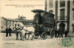 Saint-Maurice Asile Nationale des Convalescents. Depart, Voiture. -
																					94410 Saint-Maurice
																			