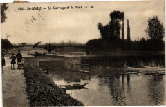 Saint-Maur - Le Barrage et le Pont