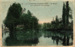 La Varenne-Chennevieres - La Marne et la pointe de l'Ile d'Amour