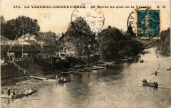 La Varenne Chennevieres - La Marne au quai de la Varenne