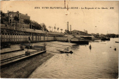 Vitr-Alforville-sur-Seine - La Baignade et les Quais -
													94 Val de Marne
												