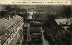 Vincennes - Vue Panoramique de la Caserne des Dragons à Vincennes