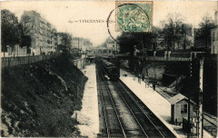 Vincennes - Quai du Chemin-de-Fer à Vincennes
