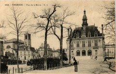 Vincennes - Place de la Mairie à Vincennes