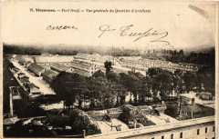 Vincennes - Fort Neuf - Vue generale du Quartier d'Artillerie à Vincennes
