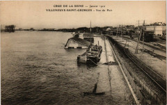 Villeneuve Saint-Georges - Vue du Port à Villeneuve-Saint-Georges