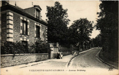 Villeneuve Saint-Georges - Avenue Deletang à Villeneuve-Saint-Georges