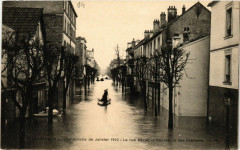 Alfortville - Savetage des habitants à Alfortville