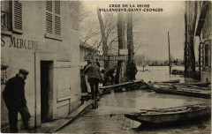 Villeneuve Saint Georges - Crue de la Seine -
																					94190 Villeneuve-Saint-Georges
																			