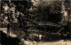 Saint-Maurice - Le Canal et la Passerelle à Saint-Maurice