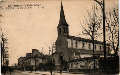 Joinville le Pont - L'Eglise -
																					94340 Joinville-le-Pont
																			