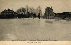 Maisons-Alfort - La Grande Crue de la Seine à Maisons-Alfort