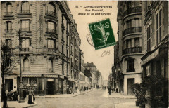 Levallois-Perret - Rue Poccard, angle de la Rue Gravel à Levallois-Perret