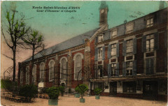 Ecole Saint-Nicolas d'Issy - Cour d'Honneur et Chapelle -
													92 Hauts de Seine
												