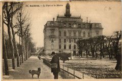 Asniéres - Le Parc et la Mairie -
													92 Hauts de Seine
												