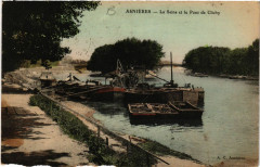 Asniéres - La Seine et le Pont de Clochy -
													92 Hauts de Seine
												
